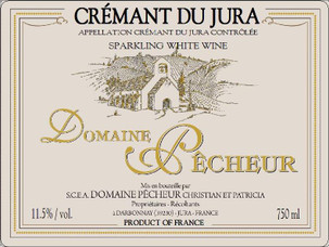 Domaine Pecheur Cremant du Jura Blanc Brut NV