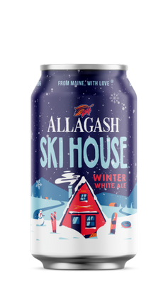 Allagash Ski House Winter White Ale 6pk can