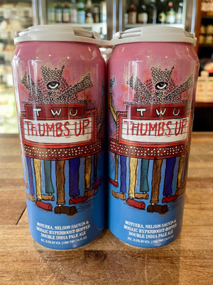 Hop Butcher Two Thumbs Up DIPA 4pk 16oz Cans