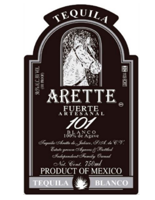 Arette Artesanal Fuerte 101 Blanco Tequila