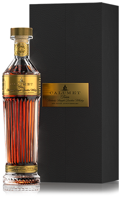 Calumet Farm 18 Year Kentucky Straight Bourbon Decanter 100 Year Anniversary