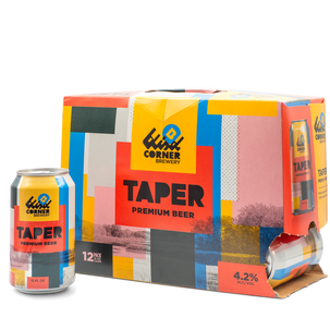 Blind Corner Taper Premium Beer 12pk 12oz Cans