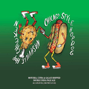 Hop Butcher Chicago Style Hot Dog DIPA 4pk 16oz Can