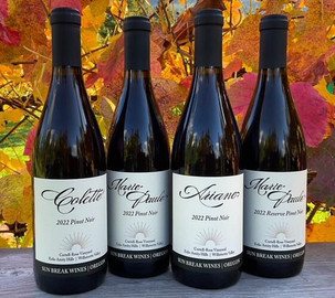 Sun Break Eola Amity Hills Pinot Noir