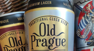 Old Prague Czech dark Lager 16.9oz Bottle