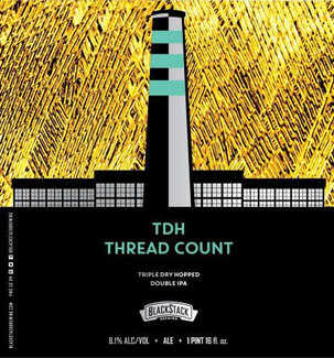 Black Stack TDH Thread Count TDH DIPA 16oz Can