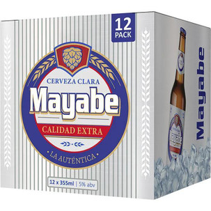 Mayabe Calidad Extra 12pk Cuban Beer