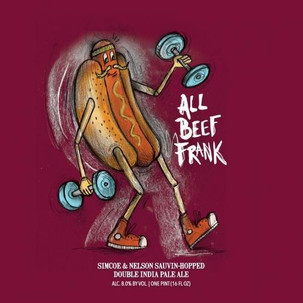 Hop Butcher All Beef Frank DDH TIPA 4pk 16oz Cans
