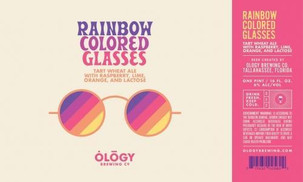 Ology Rainbow Colored Glasses Sour Ale 16oz Can