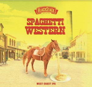 BlackStack Spaghetti Western West Coast IPA 4pk 16oz Cans