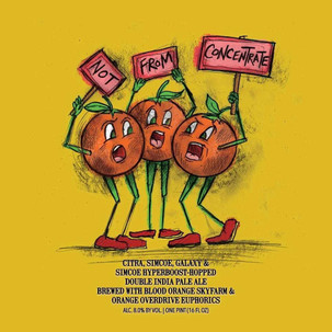 Hop Butcher Not From Concentrate DIPA 4pk 16oz Cans