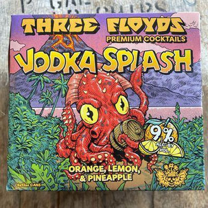 Three Floyds Vodka Splash Orange, Lemon, & Pineapple 4pk 12oz Cans
