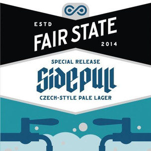 Fair State Side Pull Czech Style Pale Lager 4pk 16oz Cans