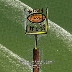 Hop Butcher Through The Uprights IPA 4pk 16oz Cans