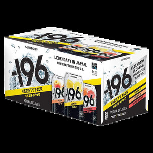 -196 Vodka Seltzer Variety Pack 8pk 355mL Cans