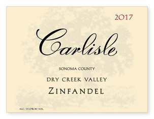 Carlisle Dry Creek Valley Zinfandel 2017