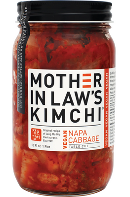 Mother In Law's Vegan Napa Cabbage Kimchi 16oz