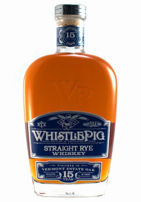 Whistlepig 15yr Old Straight Rye Whiskey 750mL