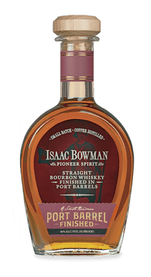 Isaac Bowman Port Barrel Finished Bourbon Whiskey 750mL