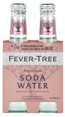 Fever Tree Premium Club Soda 4pk