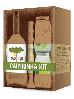 Novo Fogo Cachaca Caipirinha Kit 750mL