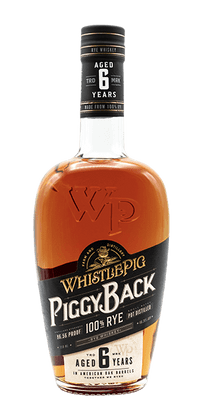 WhistlePig PiggyBack 6yr Rye Whiskey 750mL