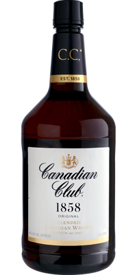 Canadian Club 1858 Original Blended Canadian Whiskey 1.75L