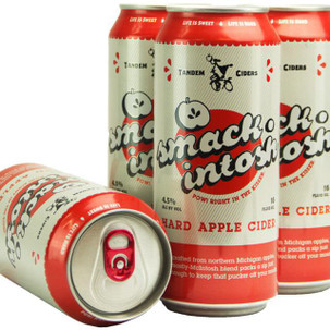 Tandem Smackintosh Semi-Sweet Cider 4pk 16oz can