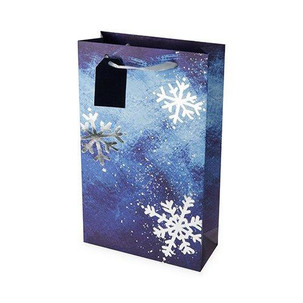 Brushed Snowflake Double Bag