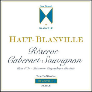 Chateau Haut-Blanville Grand Reserve Cabernet Sauvignon Pays d'Oc