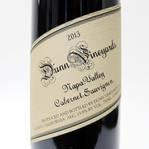 Dunn Napa Valley Cabernet Sauvignon Dunn Napa Valley Cabernet Sauvignon