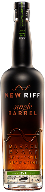 New Riff Single Barrel Cask Strength Kentucky Rye Whiskey 750mL