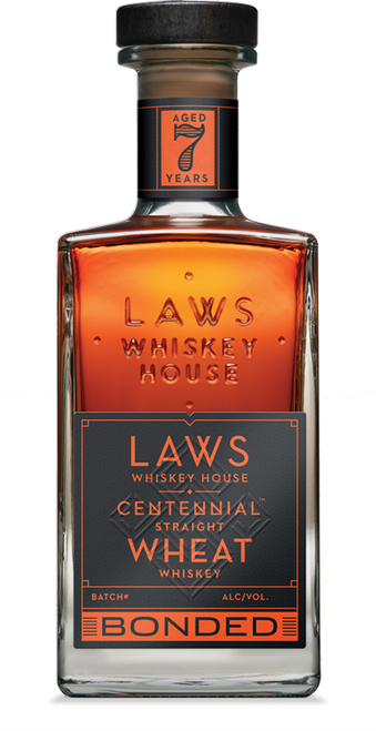 Laws Whiskey House Bonded Centennial Straight Wheat Whiskey 750mL