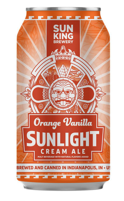 Sun King Orange Vanilla Sunlight Cream Ale 6pk can Sun King Orange Vanilla Sunlight Cream Ale 6pk can