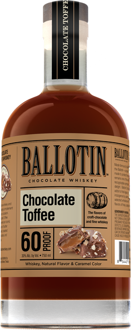 Ballotin Chocolate Toffee Whiskey 750mL
