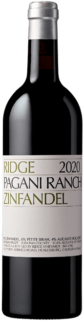 Ridge Pagani Ranch Zinfandel