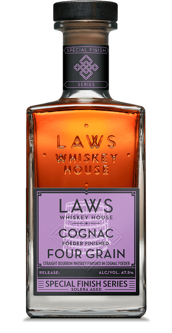 Laws Whiskey House Cognac Foeder Finished Bourbon 750mL