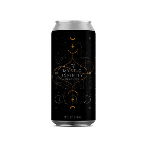 Phase Three Mystic Infinity Black IPA 4pk 16oz can