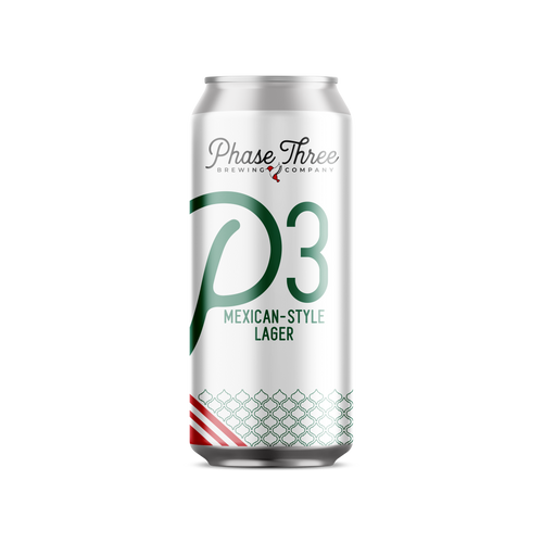 Phase Three P3 Mexican Lager 4pk 16oz can