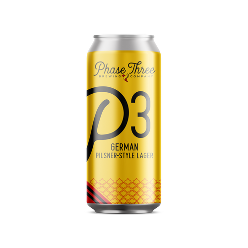 Phase Three P3 German Pilsner 4pk 16oz can