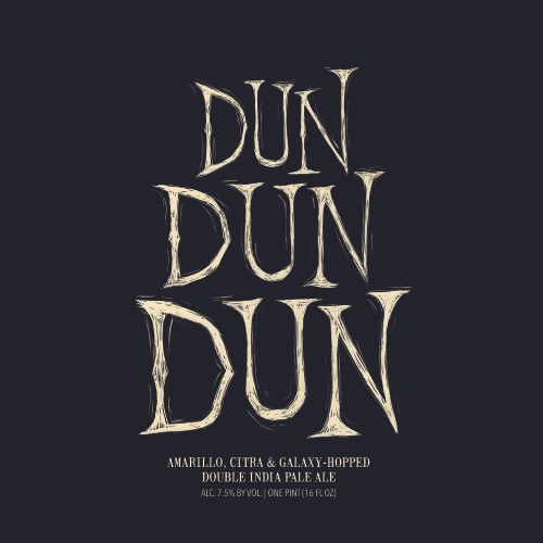 Hop Butcher Dun Dun Dun Hazy DIPA 4pk 16oz can