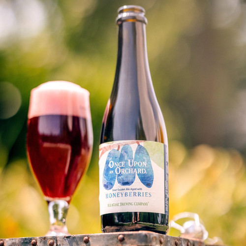 Allagash Once Upon An Orchard: Honeyberries Sour Ale 375ml