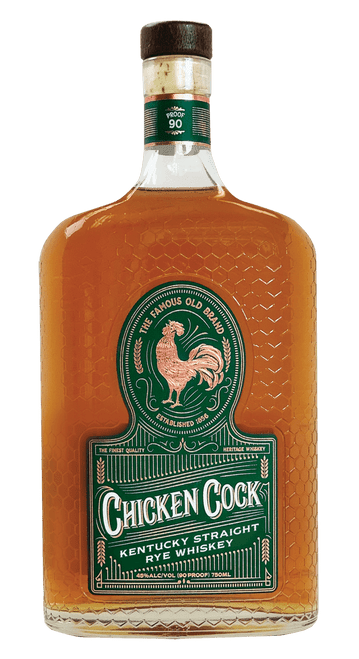 Chicken Cock Kentucky Straight Rye Whiskey 750mL