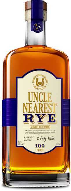 Uncle Nearest Straight Rye Whiskey 750mL