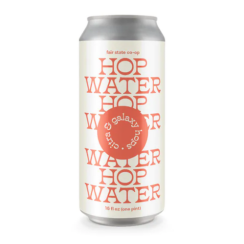 Fair State Hop Water: Citra & Galaxy 4pk 16oz can