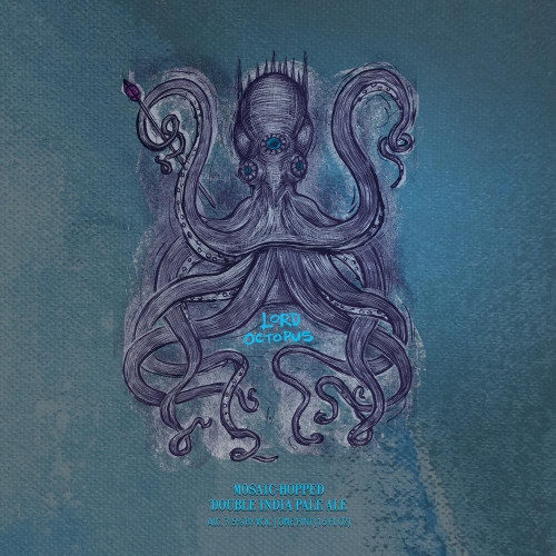Hop Butcher Lord Octopus Hazy DIPA 4pk 16oz can