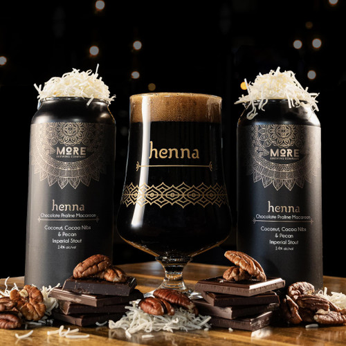 MoRE Henna Chocolate Praline Macaroon Imperial Stout 16oz can