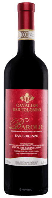 Cavalier Bartolomeo Barolo San Lorenzo