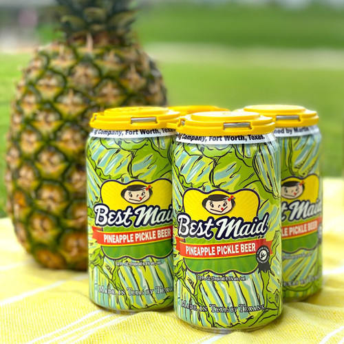 Martin House Best Maid Pineapple Pickle Beer 12oz can