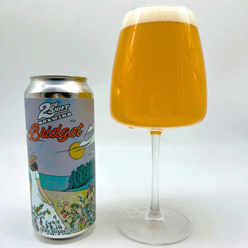 2nd Shift Bridget Wild Ale 16oz can